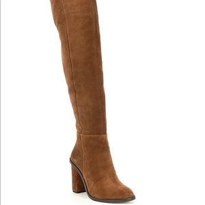 Gianni Bini suede over the knee boots